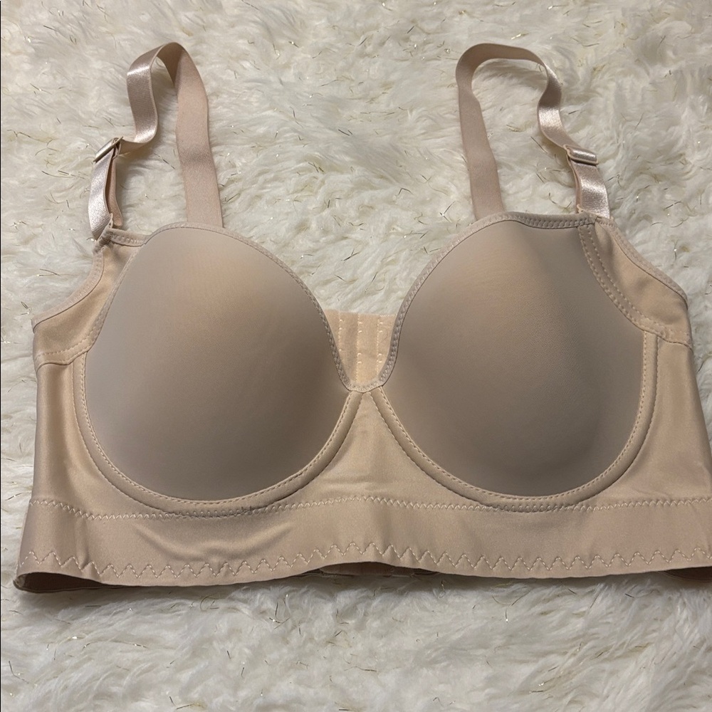Luxurious Nude Underwire Lightly Padded Bra